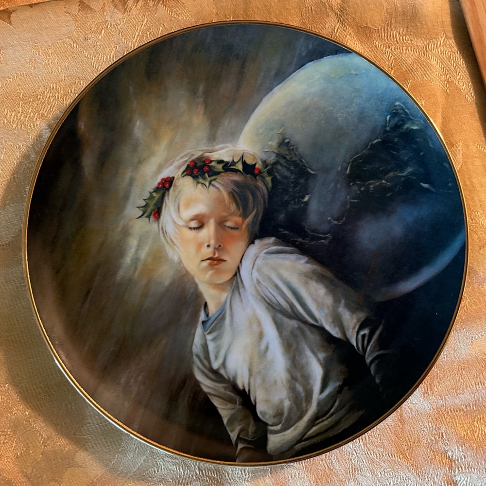 “Peace” plate decor collectible piece